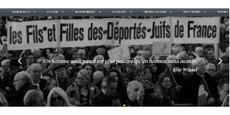 Site des Fils et Filles des Déportés Juifs de France