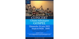 Concert des Happy Hebrew Spiritual Singers